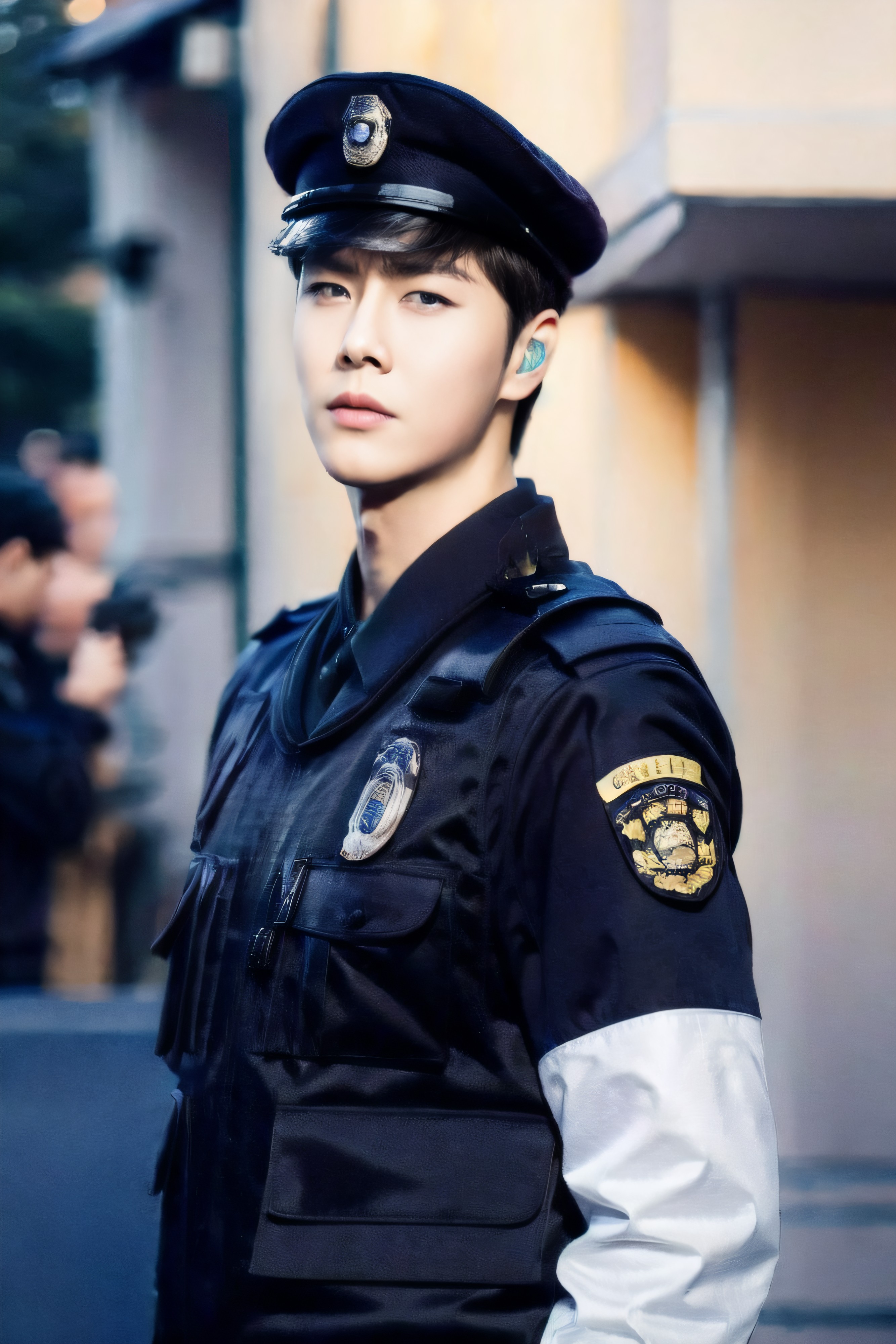 The young man who is new to the police station seems to have a special hobby (38 Pictures) Gold Member Or Above - 2023-12-13