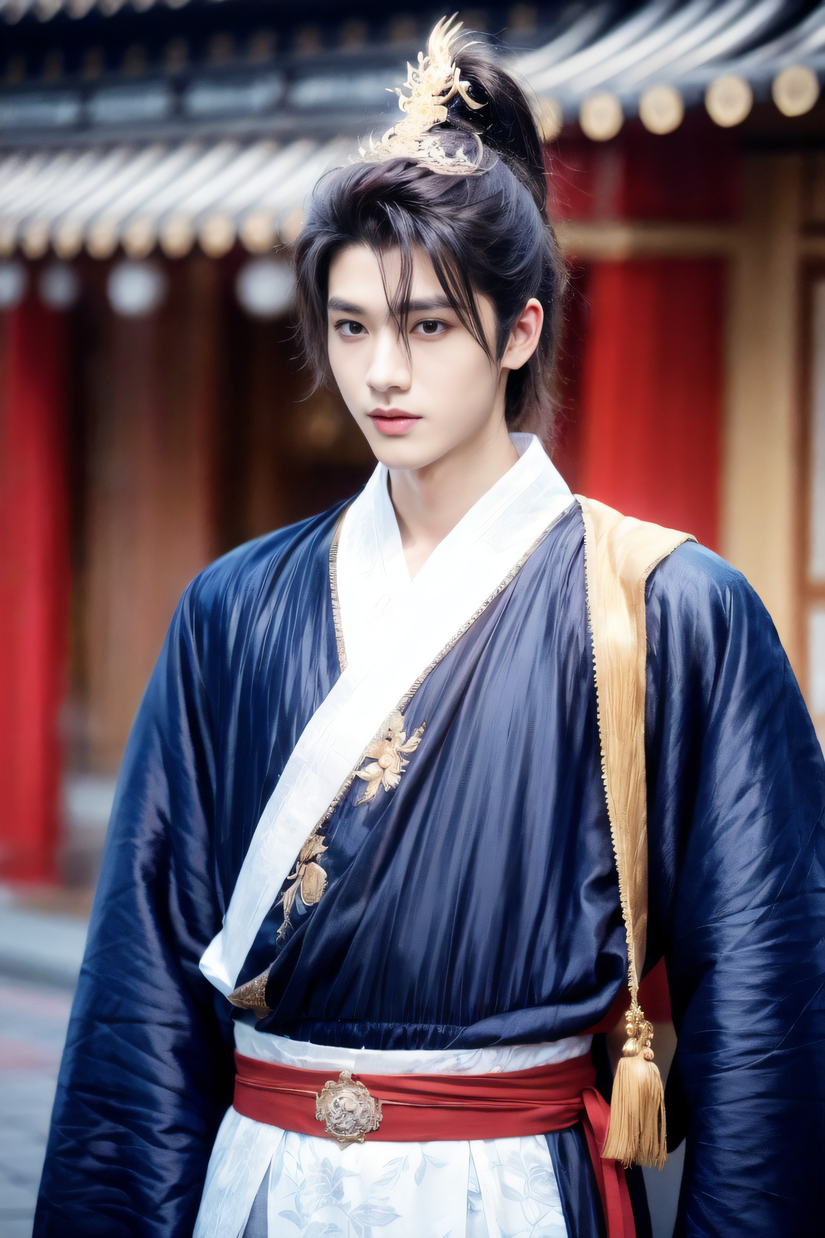 帅气男星饰演古装主角，在剧场私下的大尺度体验 (59 Pictures) Gold Member Or Above