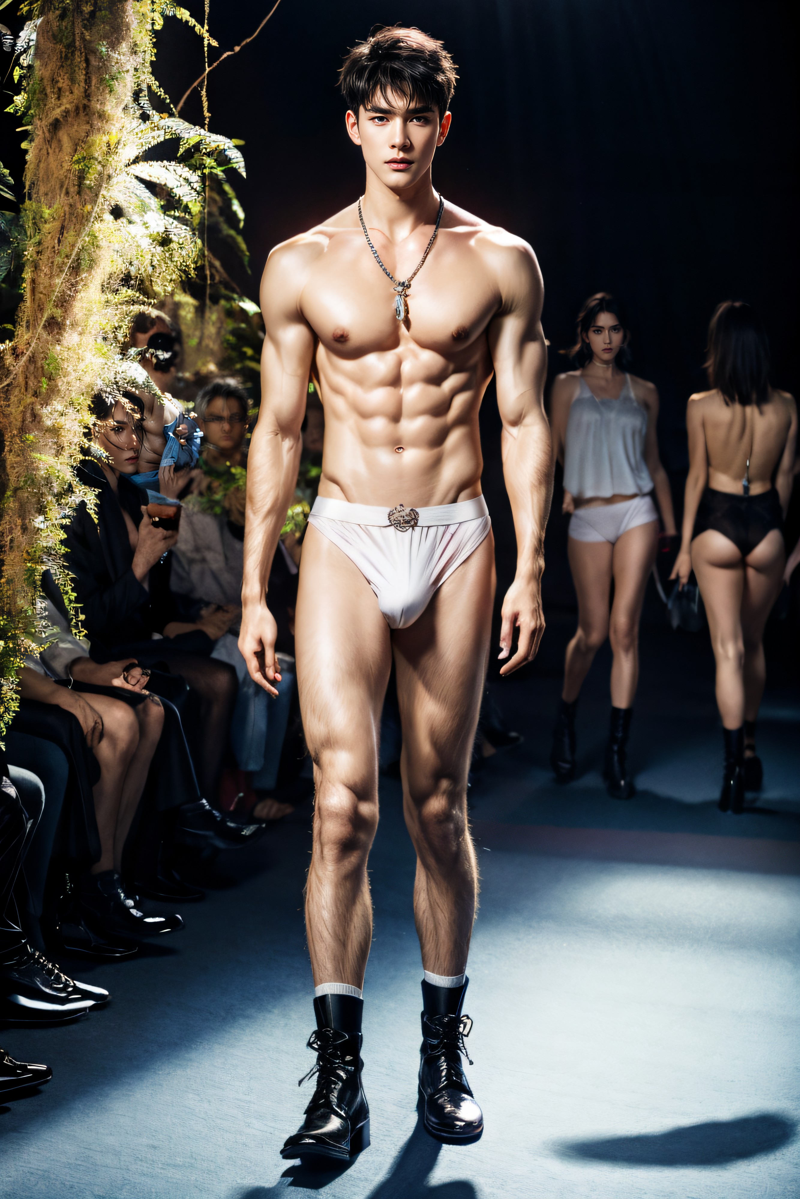 Male model on catwalk (53 Pictures) Gold Member Or Above - 2024-02-01