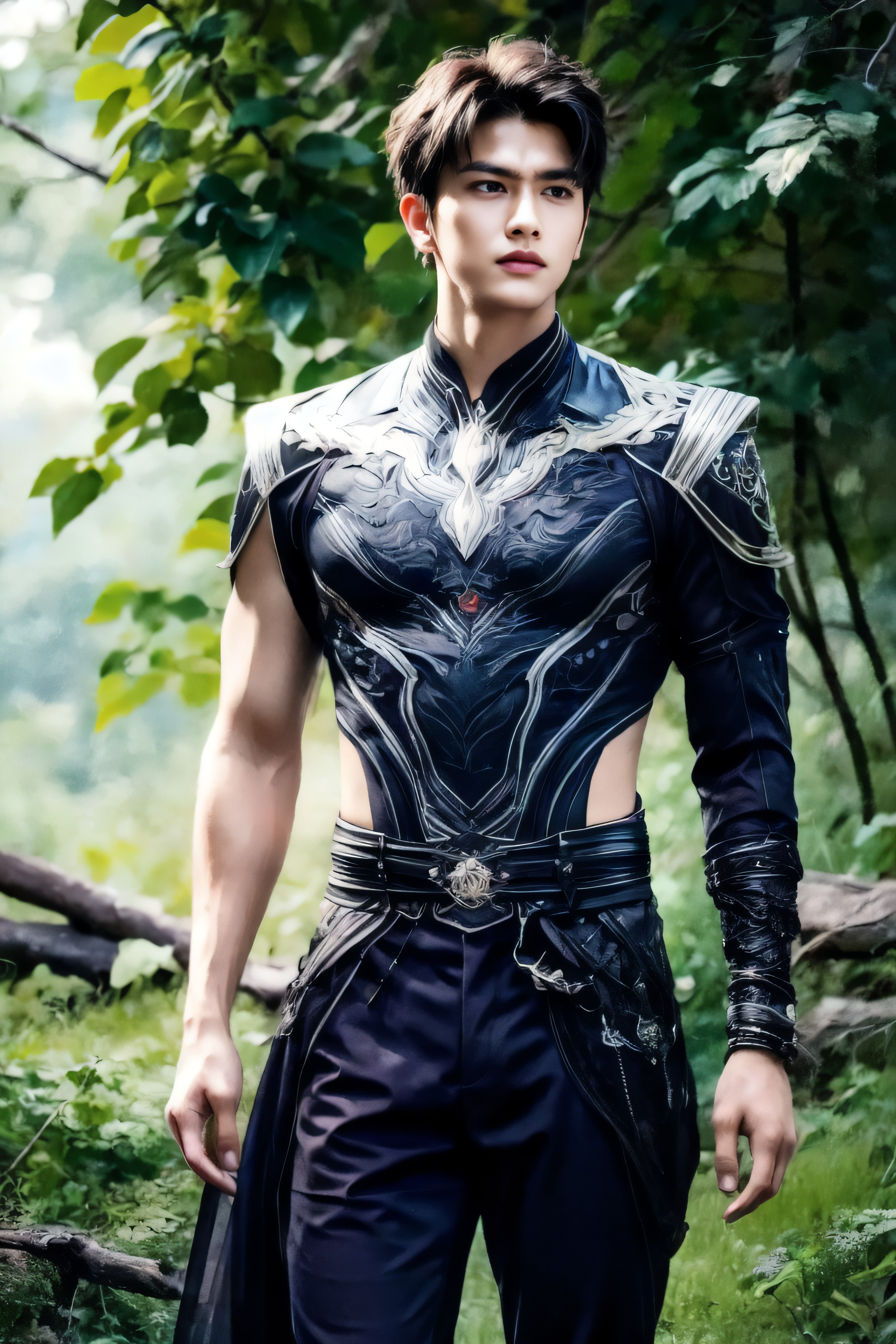 A boy in the deep mountains and forests (54 Pictures) Gold Member Or Above - 2024-02-21