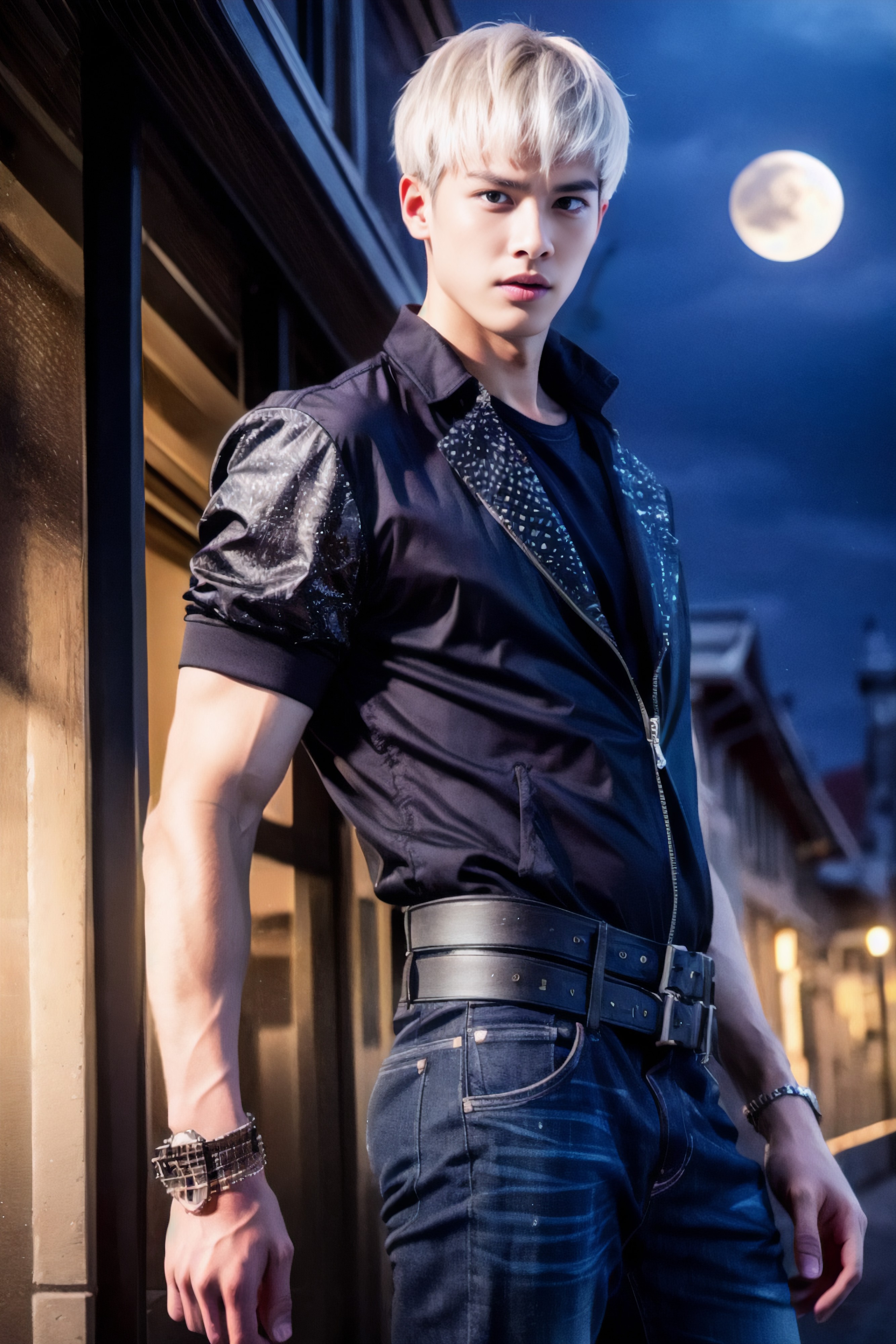 Outdoor boy night show (38 Pictures) Gold Member Or Above - 2024-03-12