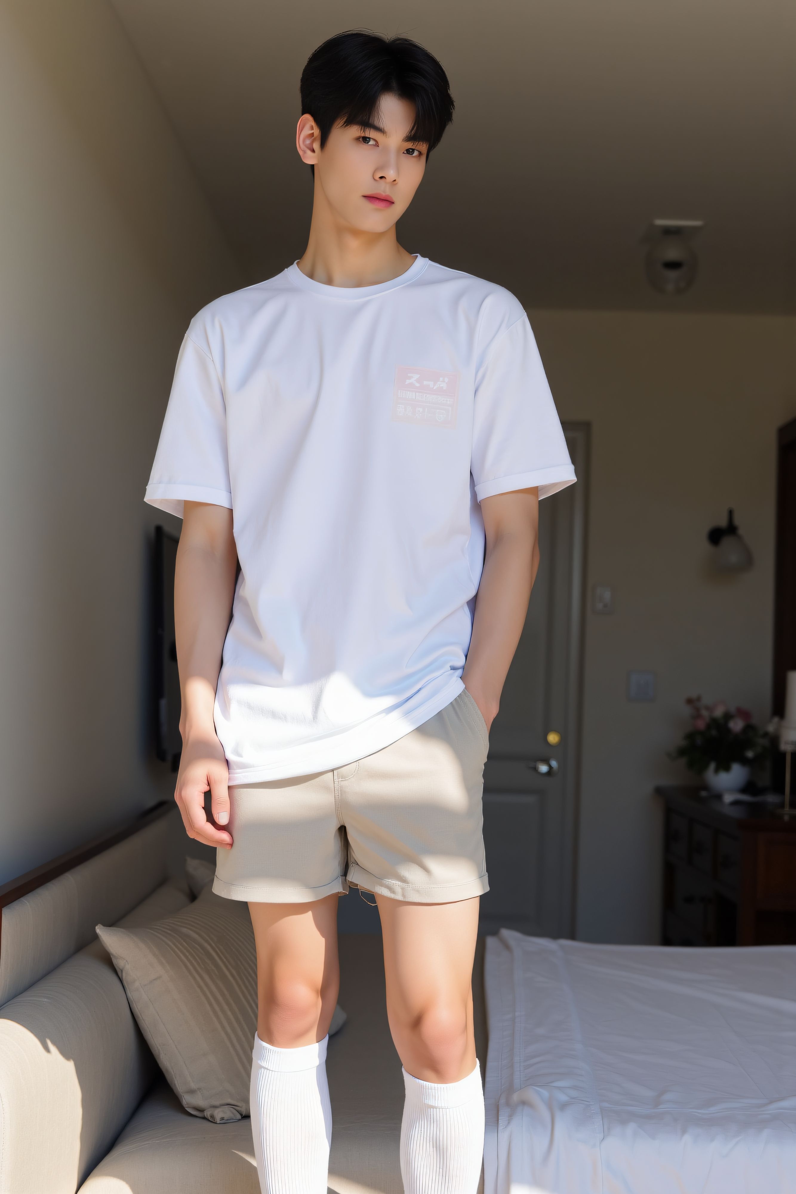 Korean boy in bedroom  (99 Pictures) Gold Member Or Above - 2025-03-03