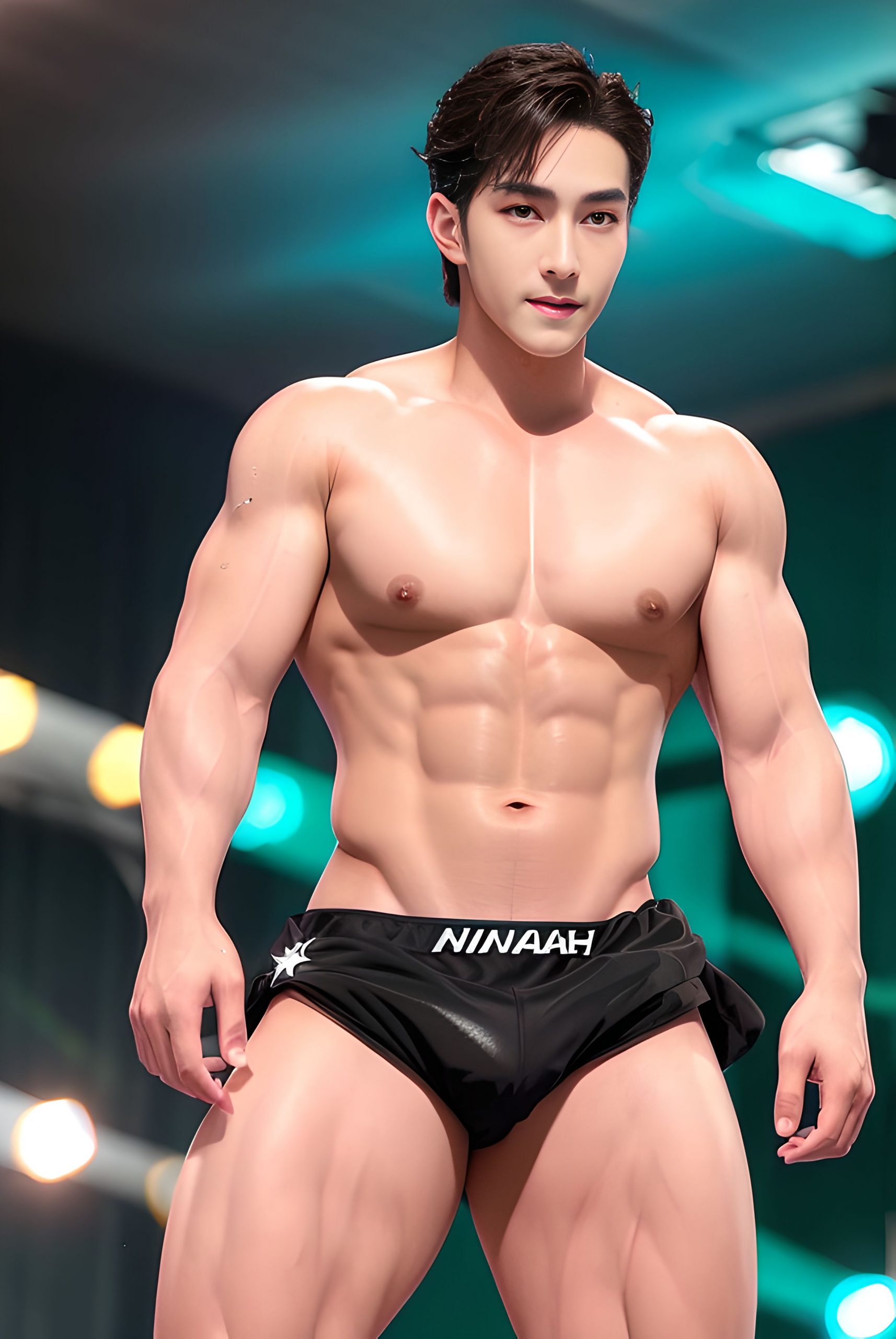 AI Men’s underwear show on stage3 （23 Pictures）Gold Member Or Above - 2023-05-17
