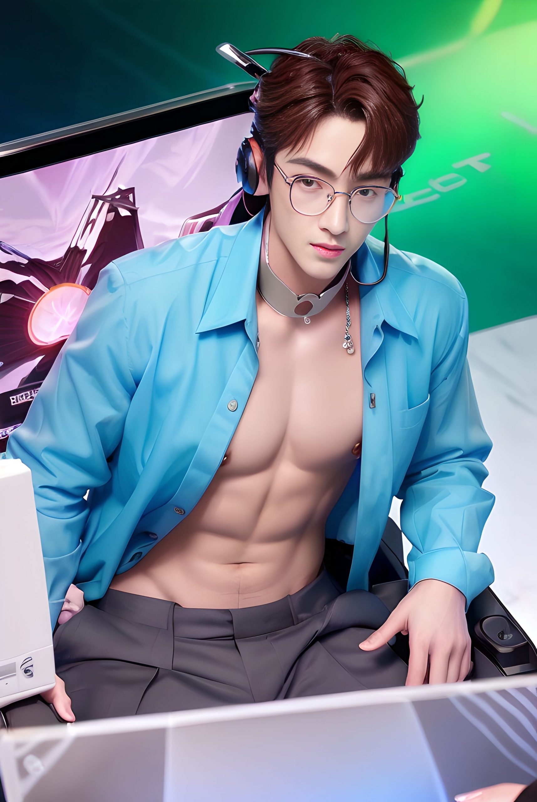 AI Handsome Scientist Male Show (41 Pictures) Free - 2023-05-12