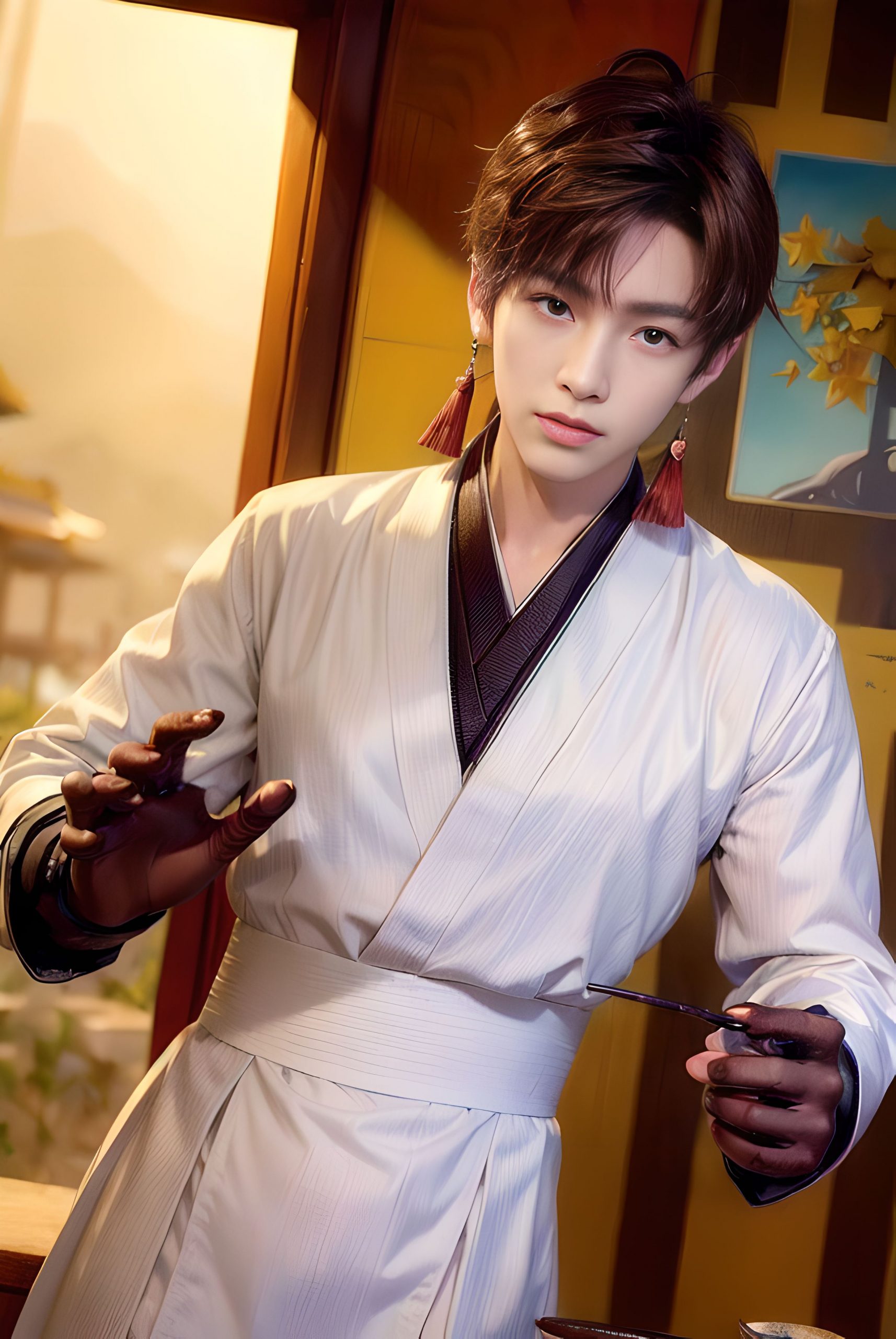 Customized services from super member WYLAS – Genshin Impact Zhongli NSFW Show Penis Show Buttocks Sexy (55 Pictures) Super Member Only - 2023-06-16