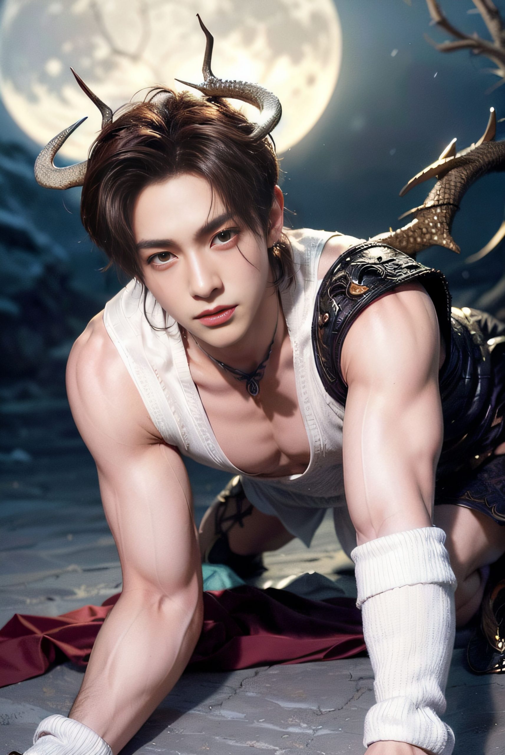 Dragon prince, Milu deer prince Fantasy Style NSFW Part2 (76 Pictures) Gold Member Or Above - 2023-06-21