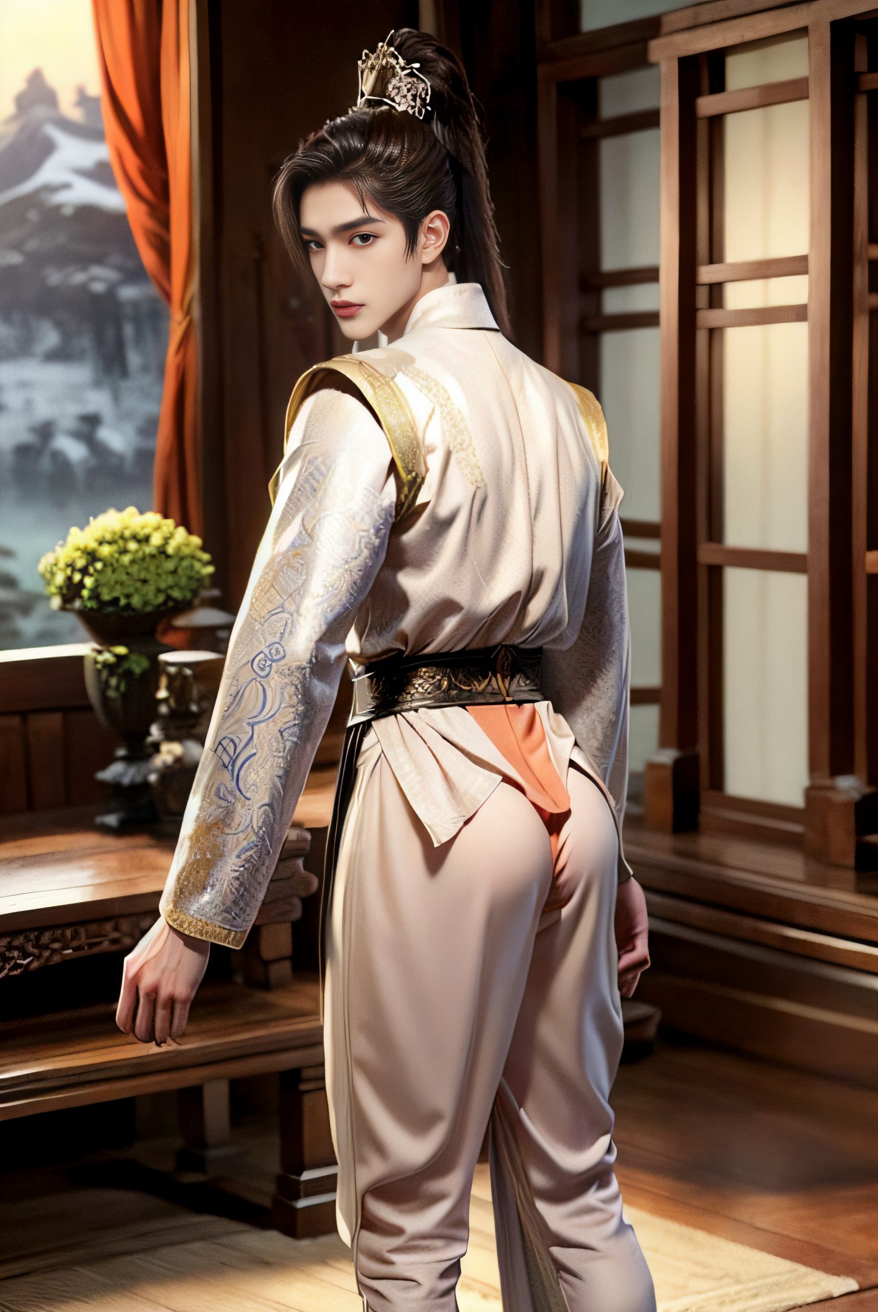 ChuanShuZiJiuZhiNan QingGeLiu Show Buttocks NSFW PartB (46 Pictures) Gold Member Or Above - 2023-07-08