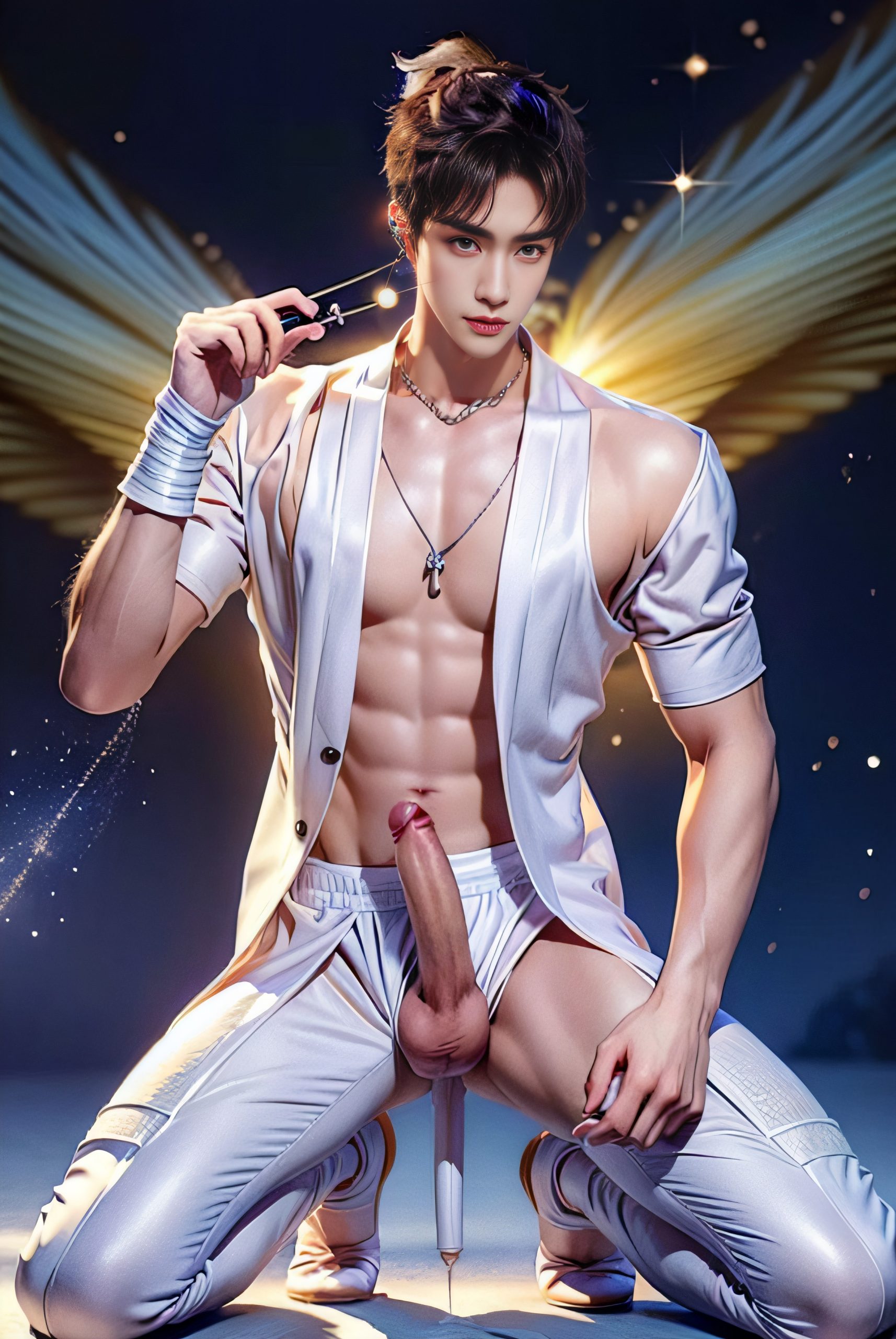 Handsome KPOP Idol On Stage NSFW Part9 (51 Pictures) Gold Member Or Above - 2023-08-03