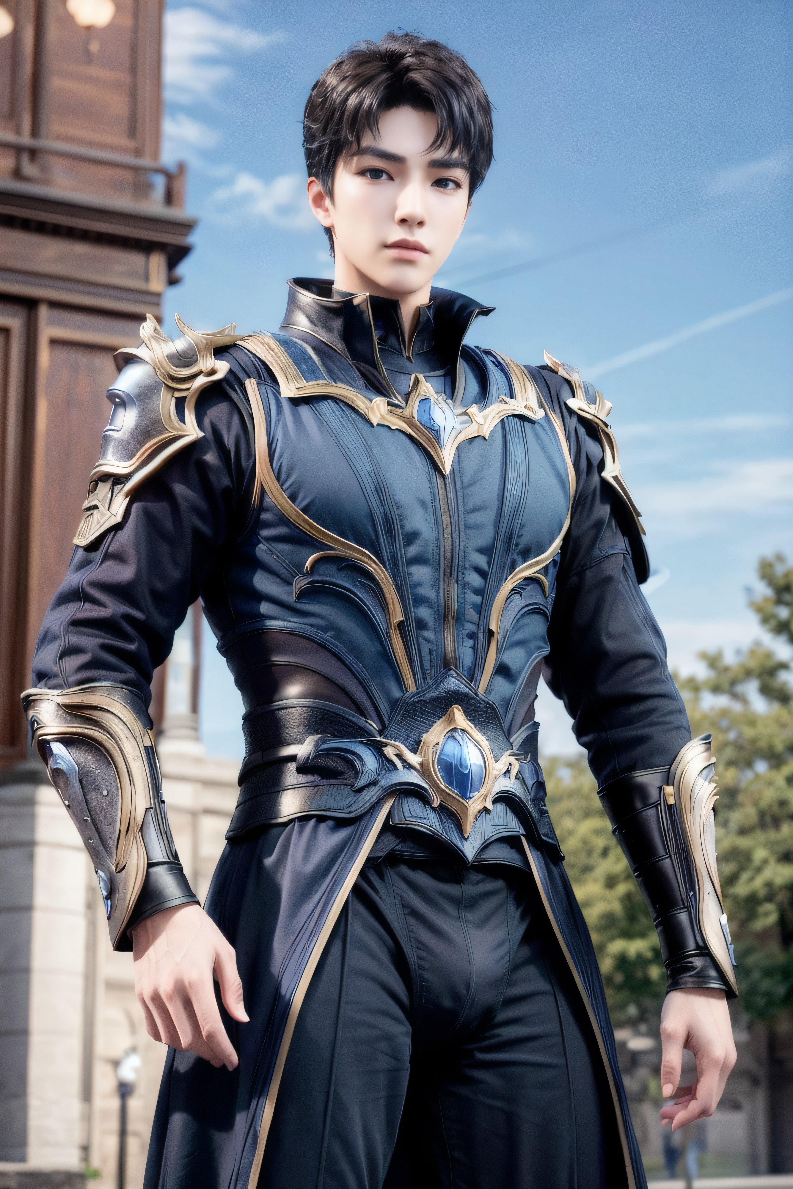 Outdoor exposure of young knights (52 Pictures) Gold Member Or Above - 2023-10-13